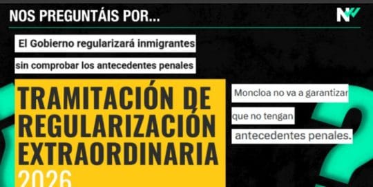 La regularización de inmigrantes, sin garantizar que no tienen antecedentes, el borrador abre una vía para evitar el certificado